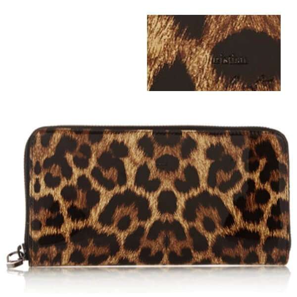 2015-16AW☆秋冬新作必見【Christian Louboutin】 leopard-print クリスチャン ルブタン財布スーパーコピー 日本未入荷カラー